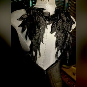 Tank camisole feather shoulders small